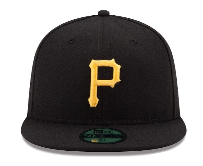 Adult Pittsburgh Pirates New Era Black Home Authentic Collection On-Field 59FIFTY Fitted Hat - Men's - Image 4