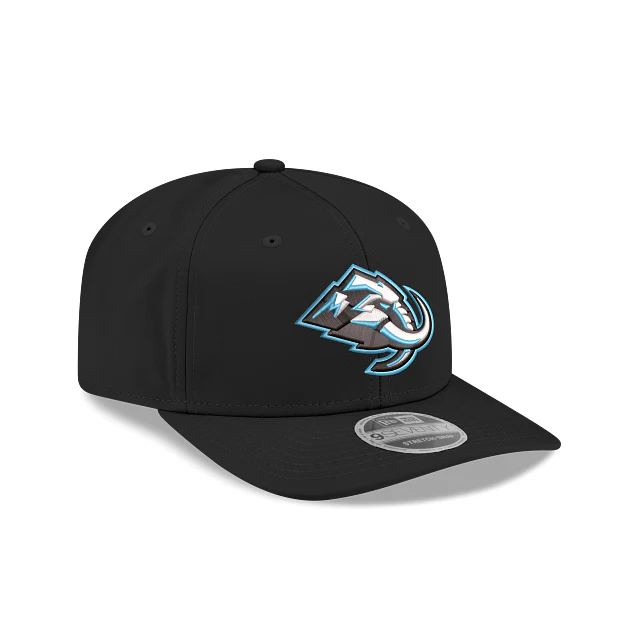 Adult Utah Mammoth New Era Black Basic 9SEVENTY Stretch-Snapback Hat - Men's - Image 3