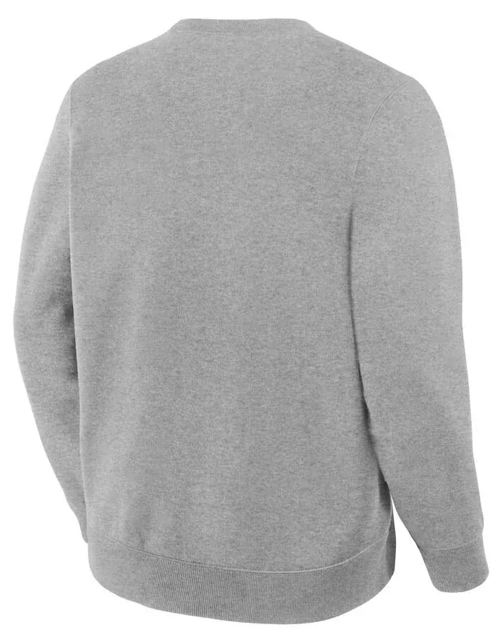 Fanatics Brand Detroit Lions Gray Powerful Throw Legacy Pullover Sweatshirt - Men's - Image 2