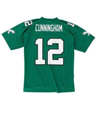 Adult Randall Cunningham Philadelphia Eagles Mitchell & Ness NFL Green Throwback Jersey - Men's