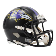 All Ages Baltimore Ravens Speed Mini Helmet - Unisex