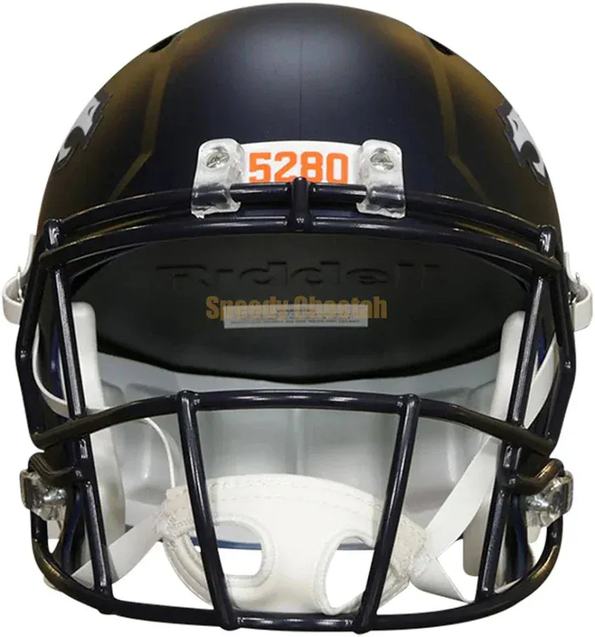 Riddell Denver Broncos Speed Replica Full Size Helmet - Image 3