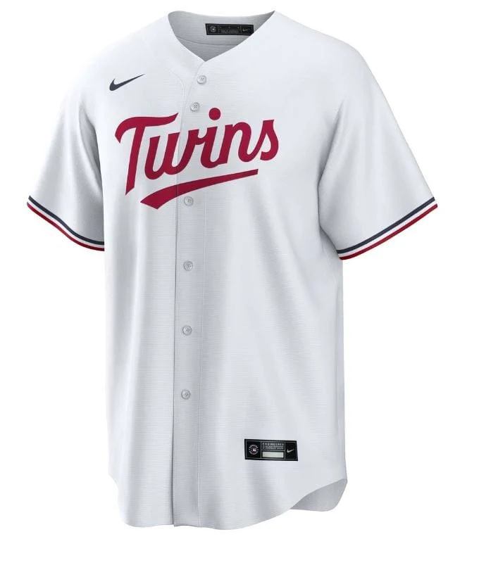 Adult Royce Lewis Minnesota Twins Nike White Replica Player Jersey - Men's - Image 3