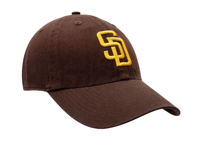 Adult San Diego Padres '47 Brand Brown Clean Up Adjustable Hat - Men's - Image 3