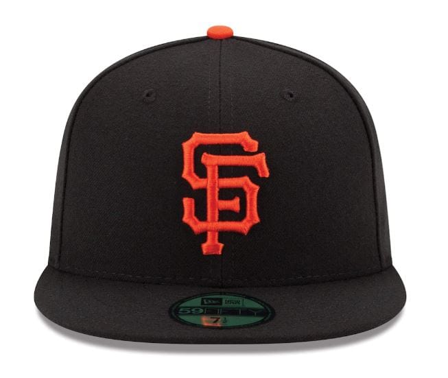Adult San Francisco Giants New Era Black On-Field Authentic Collection 59FIFTY Fitted Hat - Men's - Image 4