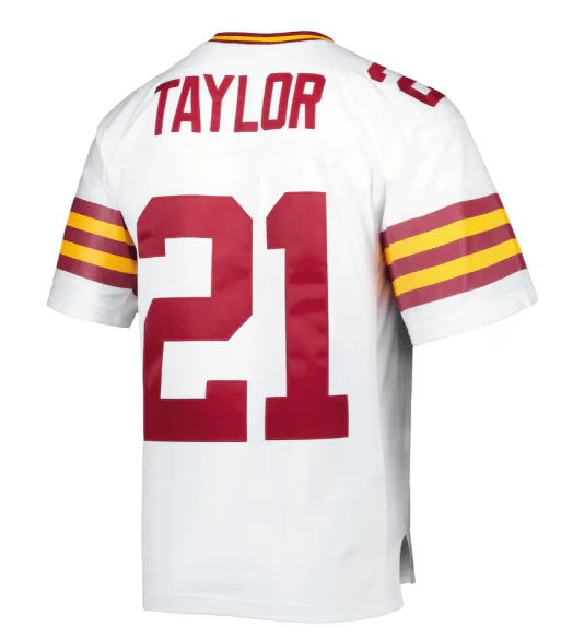 Adult Sean Taylor Washington Football Team White Alternate Mitchell & Ness Throwback Jersey - Men's - Image 2