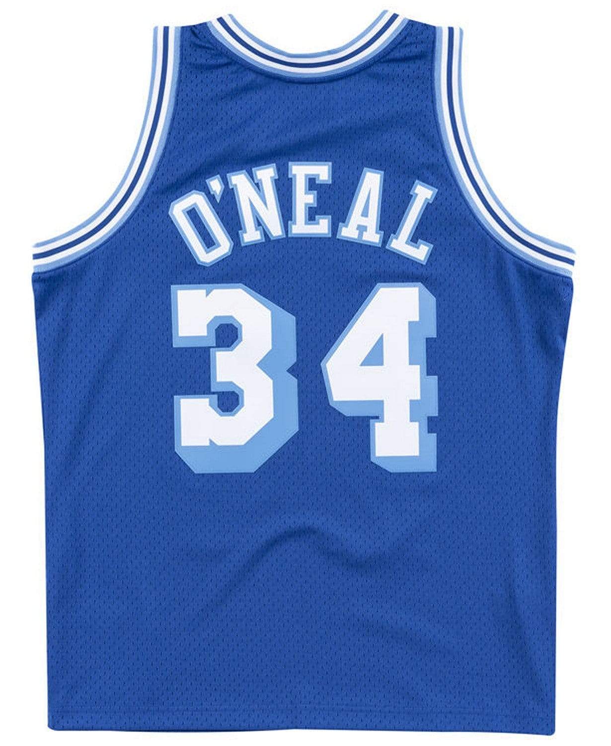 Adult Shaquille O'Neal Los Angeles Lakers 1996 Mitchell and Ness Throwback Jersey - Image 3