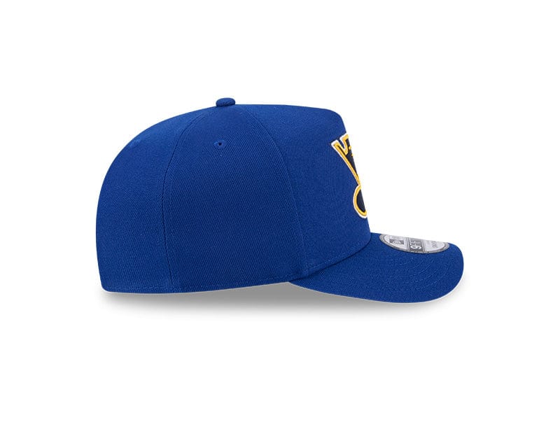 Adult St. Louis Blues New Era Blue A-Frame 9FIFTY Adjustable Snapback Hat - Men's - Image 7