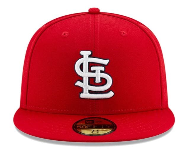 Adult St. Louis Cardinals New Era Red On-Field Authentic Collection 59FIFTY Fitted Hat - Men's - Image 4