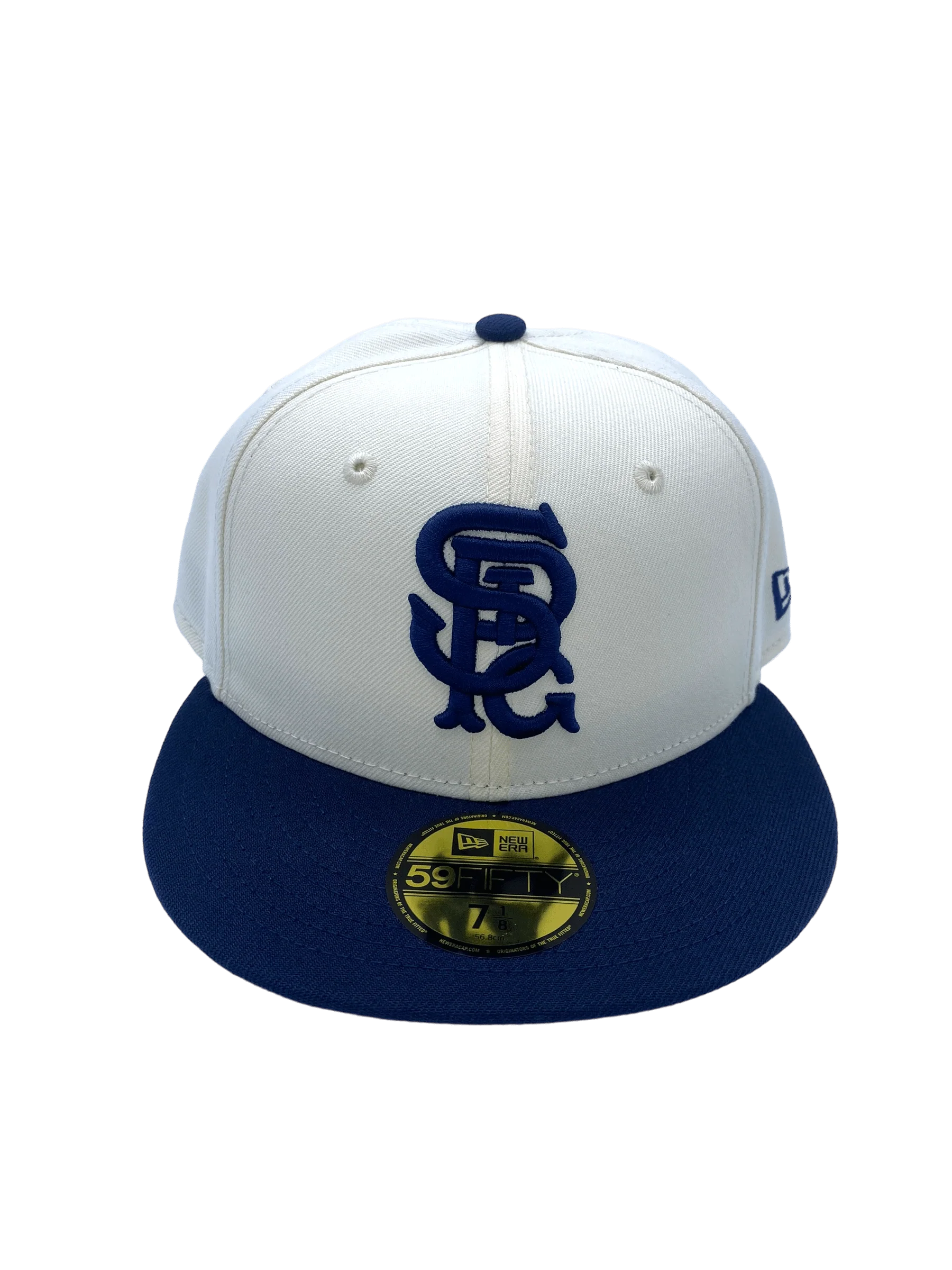 Adult St. Paul Gophers New Era Chrome/Navy Custom 59FIFTY Fitted Hat - Men's - Image 3