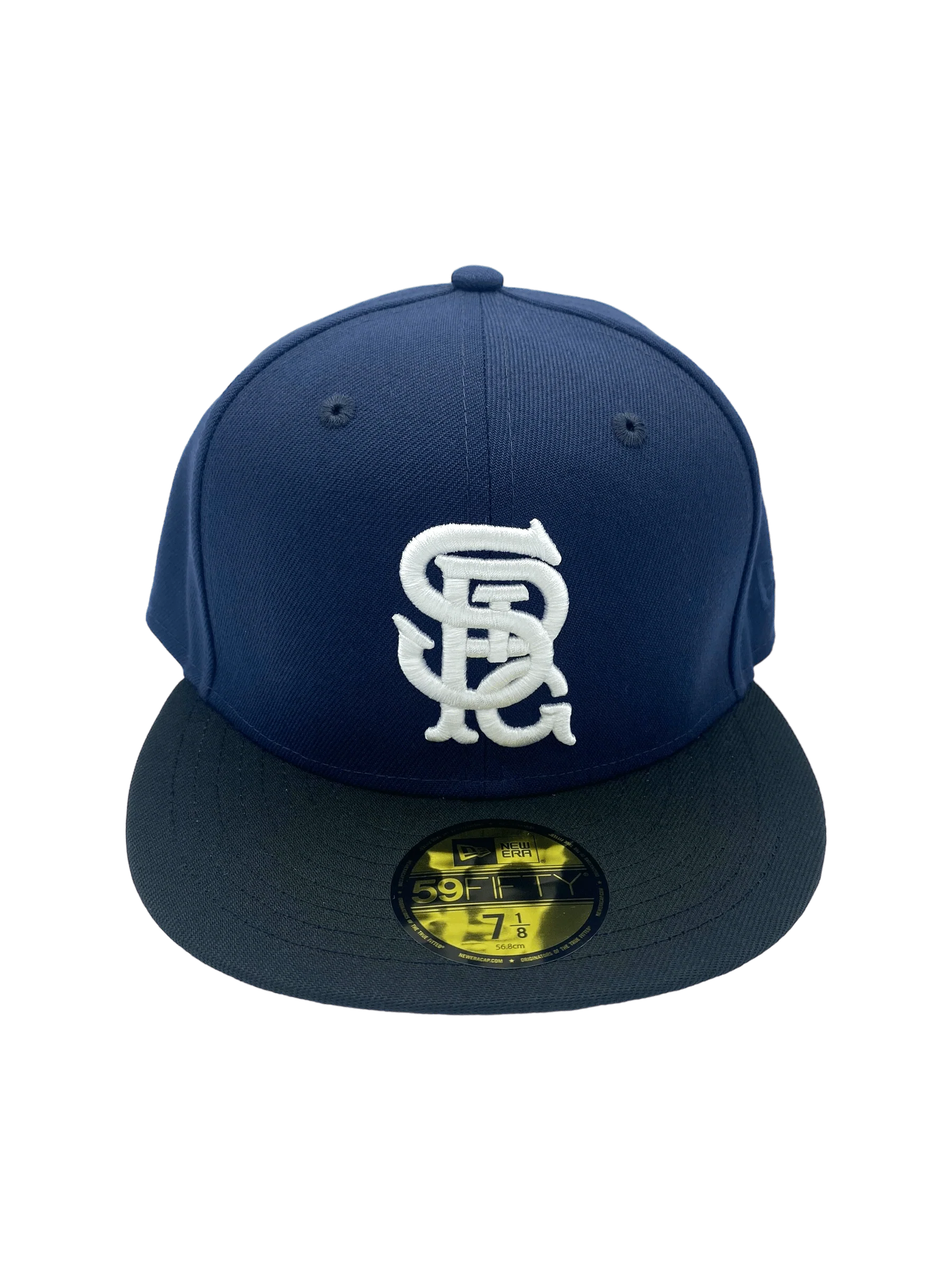 Adult St. Paul Gophers New Era Navy/Black Custom 59FIFTY Fitted Hat - Men's - Image 3