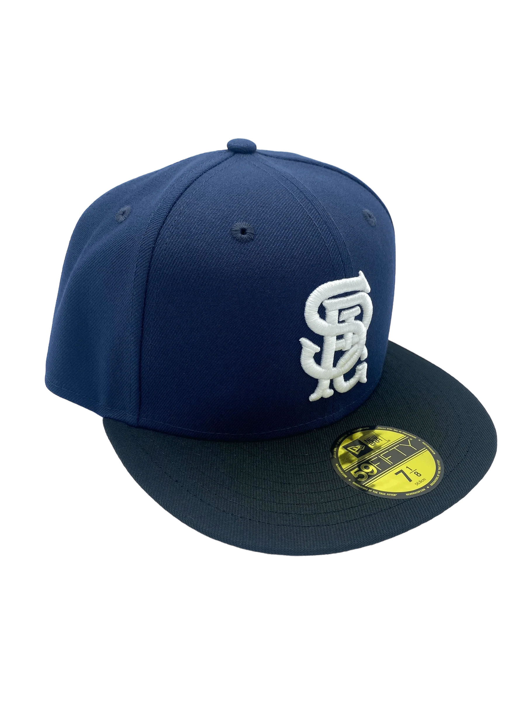 Adult St. Paul Gophers New Era Navy/Black Custom 59FIFTY Fitted Hat - Men's - Image 4