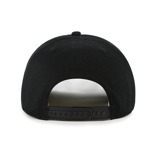 Adult Pittsburgh Penguins '47 Brand Black Pomona Rope Hitch Adjustable Snapback Hat - Men's - Image 3