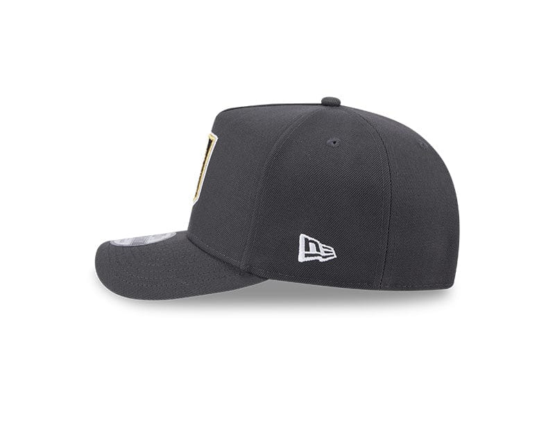 Adult Vegas Golden Knights New Era Gray A-Frame 9FIFTY Adjustable Snapback Hat - Men's - Image 6