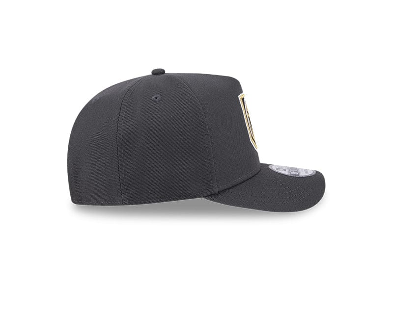 Adult Vegas Golden Knights New Era Gray A-Frame 9FIFTY Adjustable Snapback Hat - Men's - Image 7