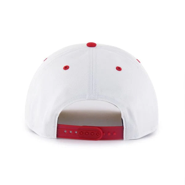 Adult Tampa Bay Buccaneers '47 White/Red Roscoe 2 Tone Hitch Adjustable Snapback Hat - Men's - Image 3