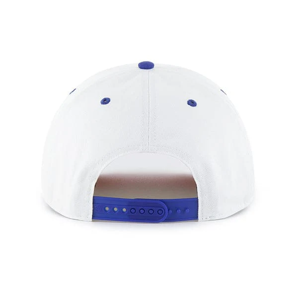 Adult New York Giants '47 White/Blue Roscoe 2 Tone Hitch Adjustable Snapback Hat - Men's - Image 3