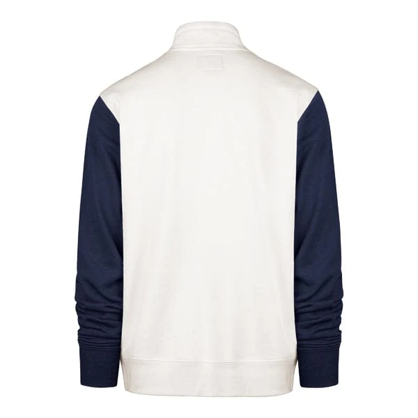 Adult Minnesota Twins '47 Brand white/ Navy Winning Streak Zip Sweatshirt - Men's - Image 2