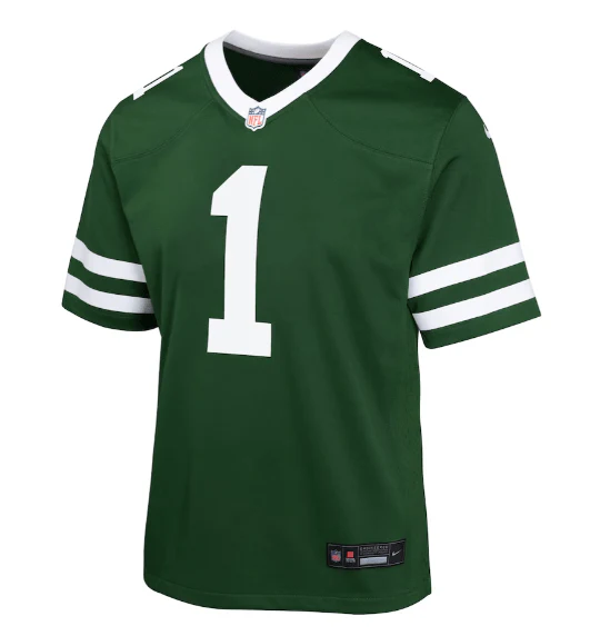 Youth Ahmad Sauce Gardner New York Jets Nike Green Game Jersey - Unisex - Image 3