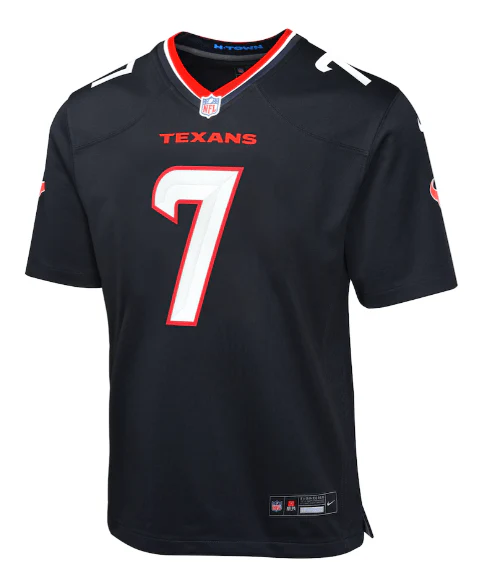 Youth CJ Stroud Houston Texans Nike Navy Game Jersey - Unisex - Image 3