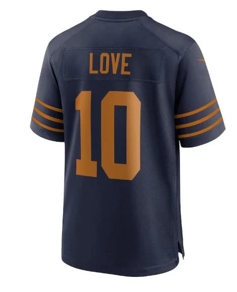 Youth Jordan Love Green Bay Packers Nike Navy Alternate Game Jersey - Unisex - Image 2