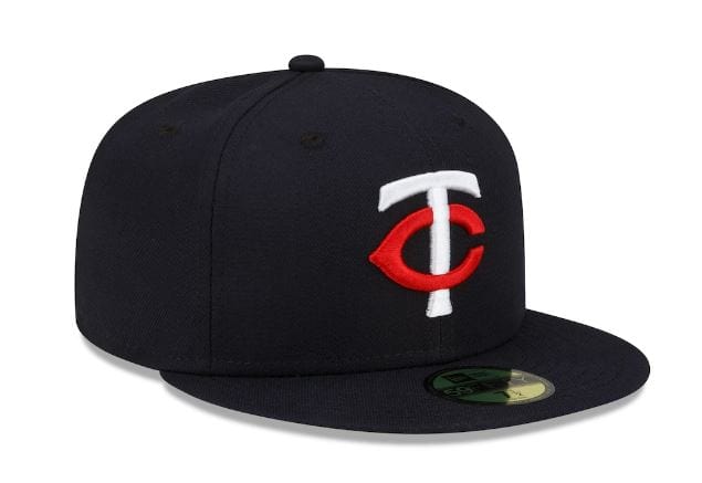 Youth Minnesota Twins New Era Navy Home On Field 59FIFTY Fitted Hat - Unisex - Image 4