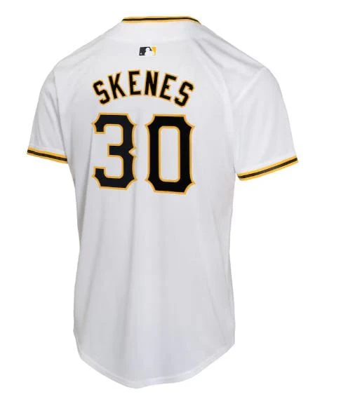 Youth Paul Skenes Pittsburgh Pirates Nike White Replica Jersey - Unisex - Image 2
