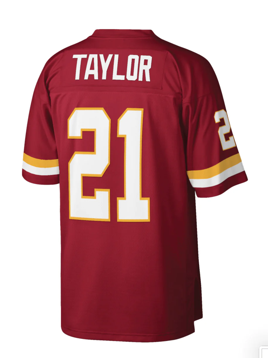 Youth Sean Taylor Washington Mitchell & Ness Burgundy Throwback Jersey - Unisex - Image 2