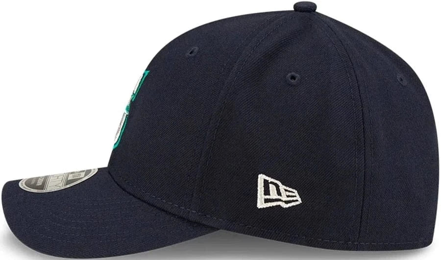 Youth Seattle Mariners Navy New Era 9FORTY Player Replica M-Crown Adjustable Snapback Hat - Image 3