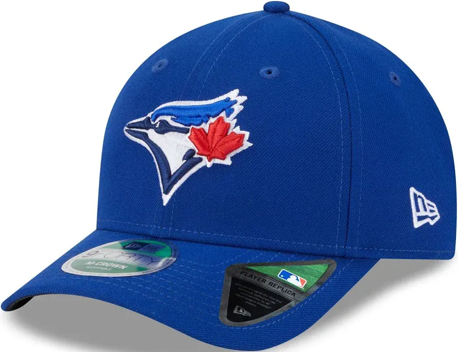 Youth Toronto Blue Jays Blue New Era 9FORTY Player Replica M-Crown Adjustable Snapback Hat