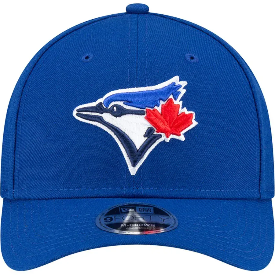 Youth Toronto Blue Jays Blue New Era 9FORTY Player Replica M-Crown Adjustable Snapback Hat - Image 2