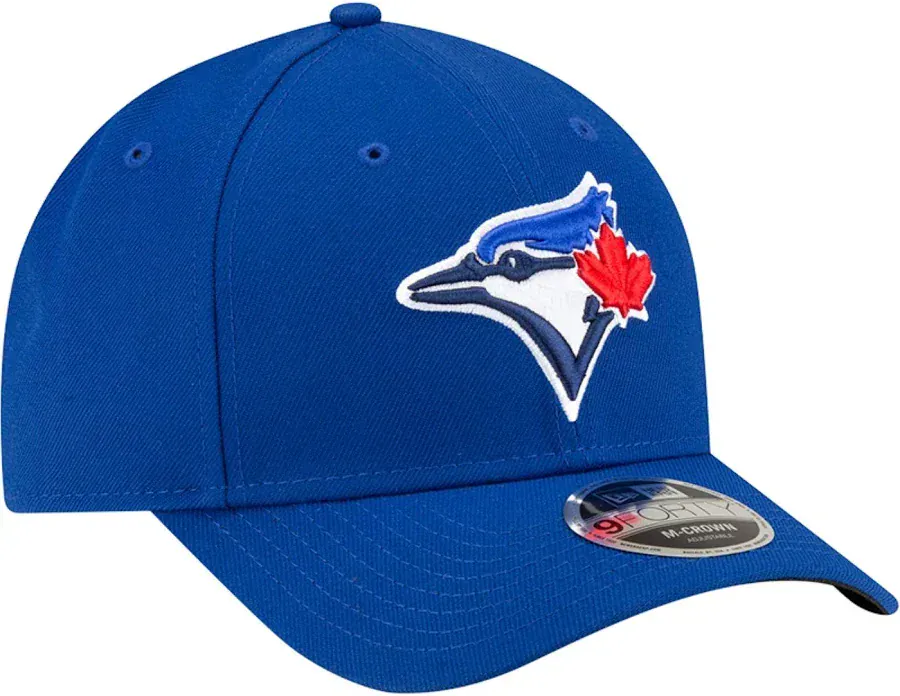 Youth Toronto Blue Jays Blue New Era 9FORTY Player Replica M-Crown Adjustable Snapback Hat - Image 3