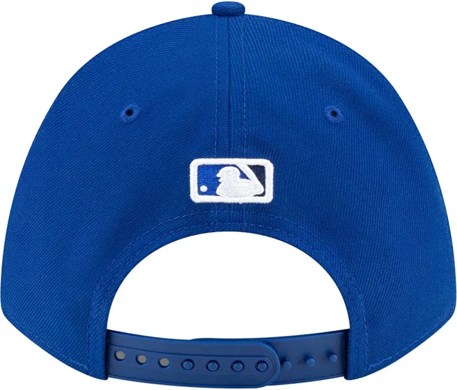 Youth Toronto Blue Jays Blue New Era 9FORTY Player Replica M-Crown Adjustable Snapback Hat - Image 4