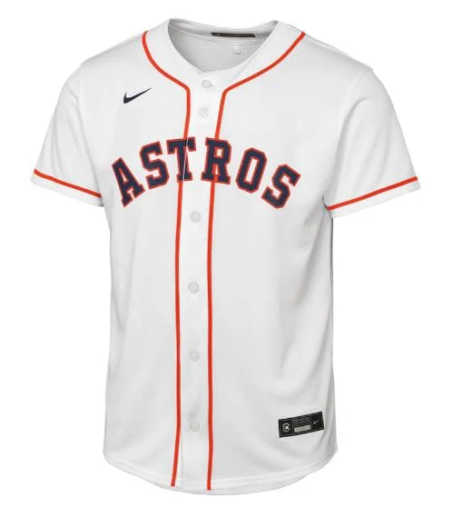 Youth Yordan Alvarez Houston Astros Nike White Replica Jersey - Unisex - Image 3