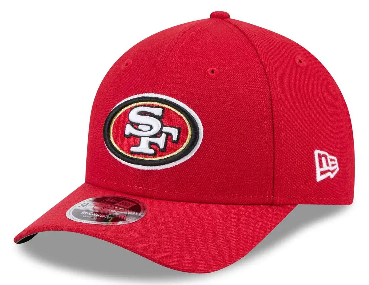 Youth San Francisco 49ers Red New Era 9FORTY M-Crown Adjustable Snapback Hat