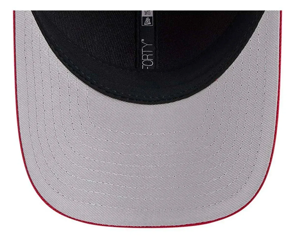 Youth San Francisco 49ers Red New Era 9FORTY M-Crown Adjustable Snapback Hat - Image 5