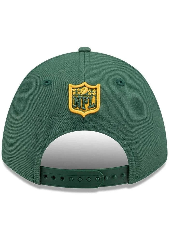 Youth Green Bay Packers New Era 9FORTY M-Crown Adjustable Snapback Hat - Image 4