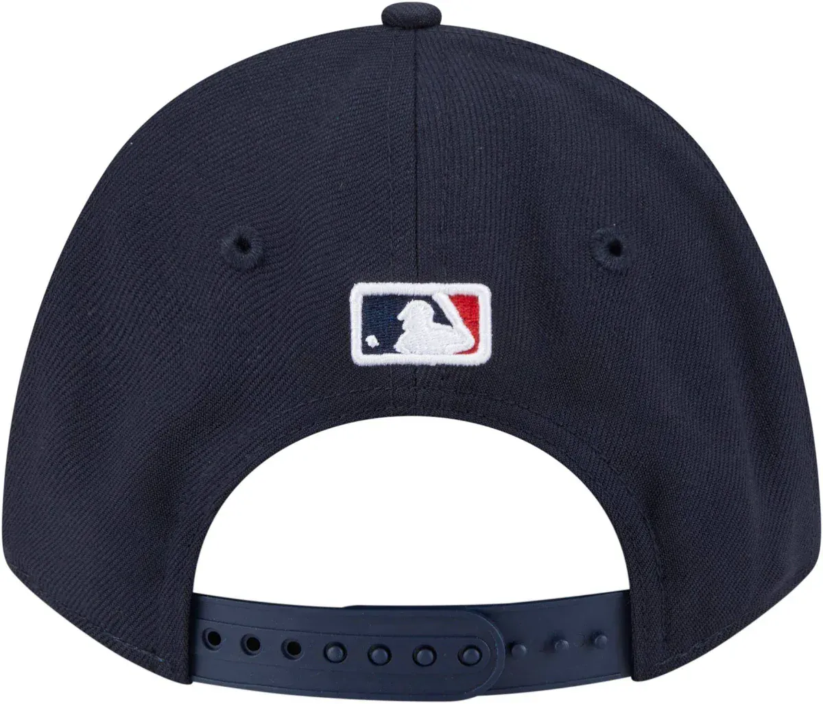 Youth Minnesota Twins Navy New Era 9FORTY Player Replica M-Crown Adjustable Snapback Hat - Image 4