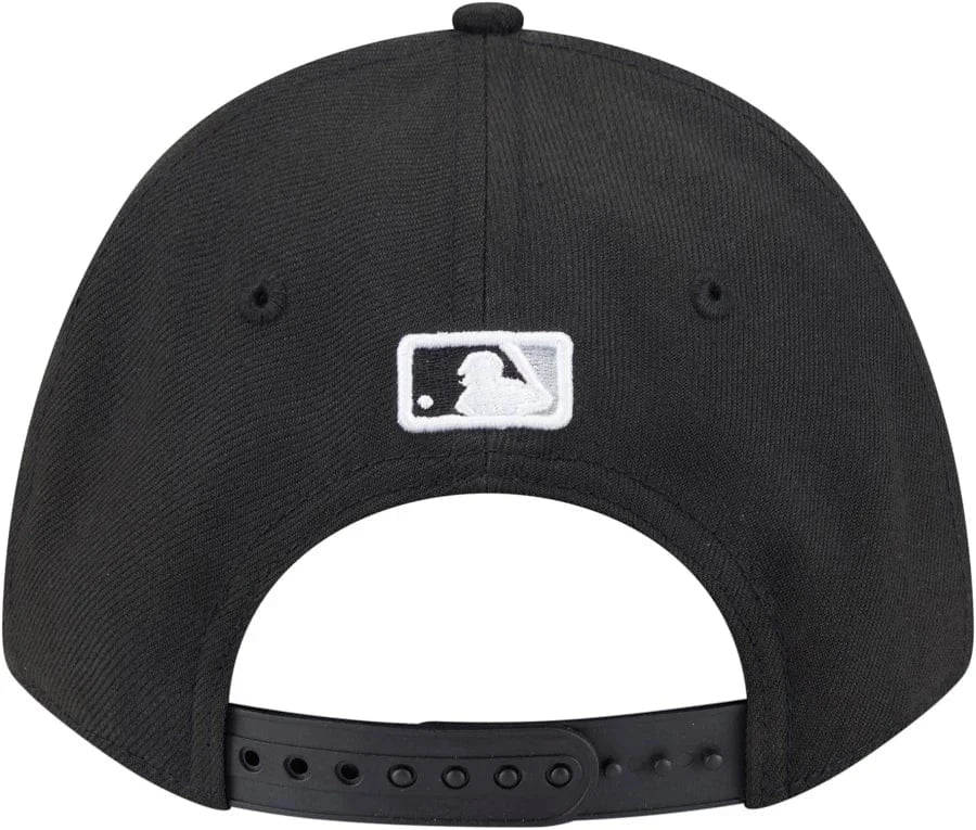 Youth Chicago White Sox Black New Era Player Replica 9FORTY M-Crown Adjustable Snapback Hat - Image 4